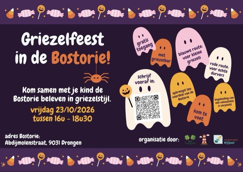 Griezelfeest in de Bostorie